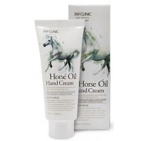 Крем для рук с лошадиным маслом 3W Clinic Horse Oil Hand Cream, 100 мл