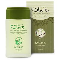 Тонер для мужчин оливковый 3W Clinic Olive For Man Fresh Skin, 150 мл