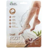 Маска - эксфолиант для ног с муцином улитки Ekel Snail Foot Peeling Pack, 40 гр