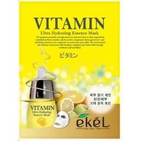 Маска тканевая с витамином С Ekel Vitamin Ultra Hydrating Essence Mask, 25 мл