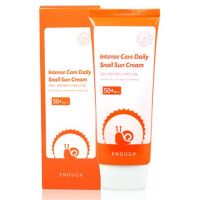 Солнцезащитный крем с муцином улитки SPF50 Enough Intense Care Daily Snail Sun Cream SPF50+ PA+++, 70 гр