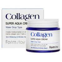 Суперувлажняющий коллагеновый крем для лица Farm Stay Collagen Super Aqua Cream, 80 мл