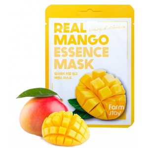 Маска для лица тканевая Манго FarmStay Real Essence Mask Mango, 23 мл