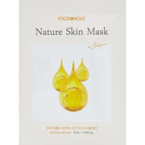 Тканевая маска с коллагеном Foodaholic Nature Skin Mask Collagen, 23 мл