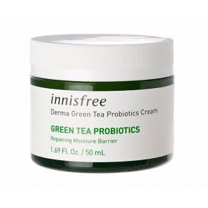 Увлажняющий крем с пробиотиками Innisfree Derma Green Tea Probiotics Cream, 50 мл