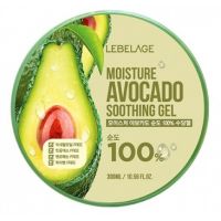 Увлажняющий гель с авокадо Lebelage Moisture Avocado 100% Soothing Gel, 300 мл