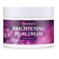 Крем питательный с экстрактом жемчуга Deoproce Brightening Pearl Cream, 100 гр