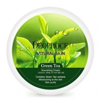 Питательный крем для лица и тела с экстрактом зеленого чая Deoproce Green Tea Cream, 100 гр
