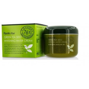 Увлажняющий крем с экстрактом семян зеленого чая FarmStay Green Tea Seed Whitening Water Cream, 100 гр