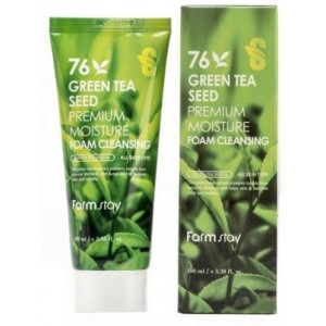 Пенка с экстрактом семян зеленого чая Farmstay Green Tea Foam, 100 мл