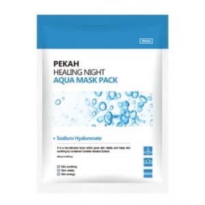 Маска вечерняя увлажняющая восстанавливающая набор Pekah Healing Night Aqua Mask Pack (5 шт)